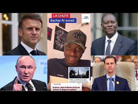 TRÈS TRÈS URGENT : FITINI VS BACHAR EL ASSAD, VLADIMIR POUTINE, ALASSANE OUATTARA ET MACRON