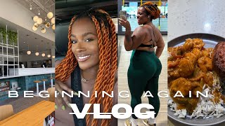 BEGINNING AGAIN | Starting over is hard, beginner gym workouts, took my blessings for granted..