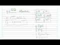 Differentiation and Derivative Concepts
