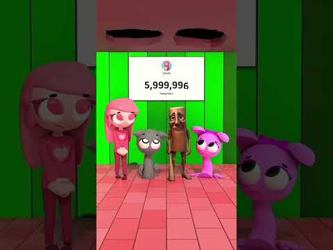 Road Trip to 6M Subs! Incredibox Sprunki #shortsvideos