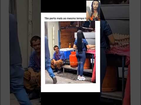 Tão perto mais ao mesmo tempo longe #humor #comedy #memes