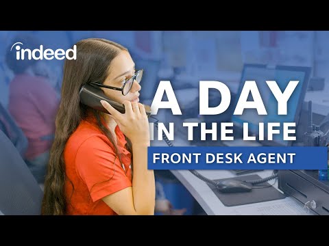 A Day in the Life of a Front Desk Agent 🛎️ | Indeed