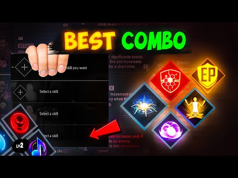 Best CS Rank [ SKILL COMBINATION ] 2024 🔥| Best Character Combination In Free Fire