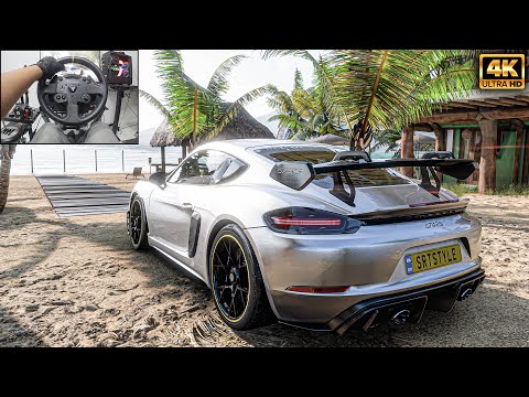Porsche 718 Cayman GT4 RS Turbo With Anti-LAG | Forza Horizon 5 | Thrustmaster TX - Gameplay
