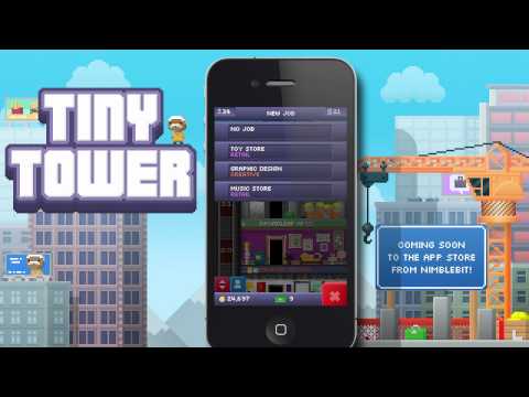 Tiny Tower - A Tower Building Game for iOS