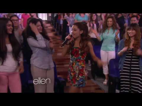 Ariana Grande - The Way (Live on The Ellen Show) ft. Mac Miller