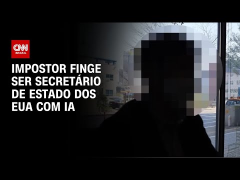 ​EUA: Impostor finge ser secretário de Estado com IA | CNN PRIME TIME