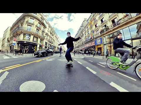BUSTINBOARDS YOFACE ELECTRIC BOARD IN PARIS - ENDLESS MANUAL