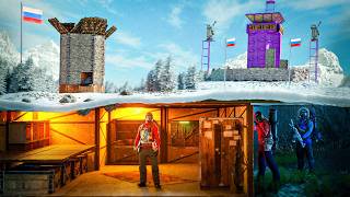 I Built my base SOLO next to a CLAN ALLIANCE - Rust