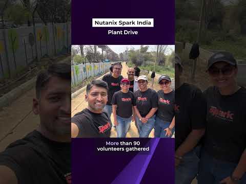 90+ Volunteers. 200 Saplings. 1 Planet 🌍