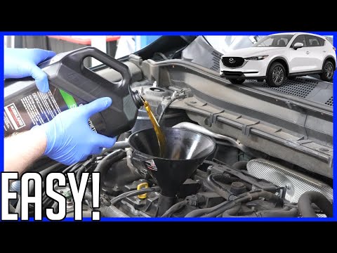 How to Change Oil and Filter Mazda CX-5 2.5L 2017-2025 | With Sizes and Torque Specs!