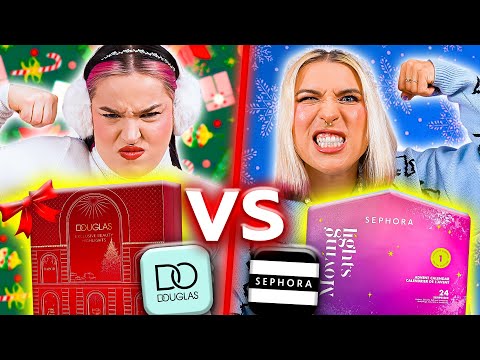 ♦ BITWA KALENDARZY ADWENTOWYCH🔥 Douglas vs. Sephora! ♦ Inchidris i Agnieszka Grzelak Beauty