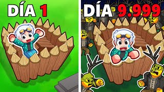 Construí la BASE MÁS SEGURA… ¡y NO PUEDO MORIR! 😱🔥 99 Noches en el Bosque