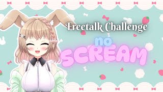 【FREETALK】Challenge GAK BOLEH TERIAK #shorts #vtuber #aggc