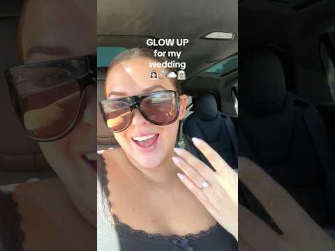 the wedding glow up may be the most important of all!!! 💍☁️🧖🏽♀️ #weddingtok #bridaltiktok