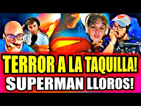 SUPERMAN LLOROS POR TERROR A LA PESIMA TAQUILLA BOTELLA DE KANDOR ALVARO LUTHOR ALEX12FM ME RIO YO!
