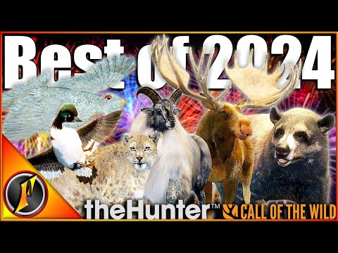 Top 12 Trophies of 2024! | Great Ones, Diamonds, Rares, & More in Call of the Wild!