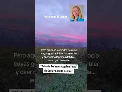 Volverán las oscuras golondrinas. #Becquer #literatura #poesía #sanvalentin #diadelosenamorados