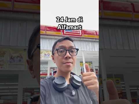 24 jam makan minum di alfamart #foodreview #challenge #alfamart #shorts