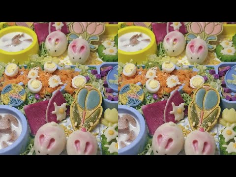 今天吃超可爱的小兔子月饼啊#萌宠进食记 #狗狗吃饭 #自制狗饭 #干饭狗的日常 #每日喂食