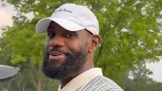 What Shoes Did LeBron Wear to Play Golf?
