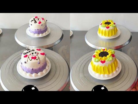 tutorial para decorar mini tortas