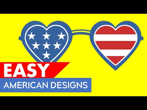 EASY RESOURCE for U.S. Designs (American Flag, Eagle, etc.)