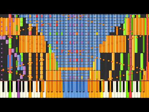[Black MIDI] Synthesia – Shanghai Alice of Meiji 17 | 134,000 notes ~ MBMS