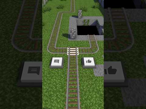 Choose Rail Minecart Challenge #shorts