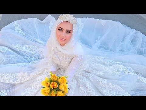 حولت نفسي الى عروس👰🏻‍♀️ لبست فستان عرس!!