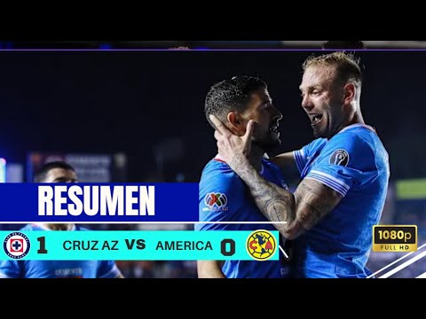 CRUZ AZUL PEGA PRIMERO Y SE LLEVA VENTAJA ANTE AMERICA EN SEMIFINALES LIGA MX PARTIDO