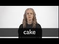 Focus on Cake in Video Tutorial