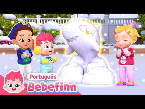 ☃️ Brincando na Neve ❄️ | EP110 | Desenho Infantil | Bebefinn em Português - Canções Infantis