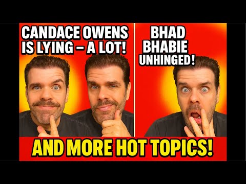 Candace Owens Is Lying - A Lot! Bhad Bhabie UNHINGED! Shocking New Kimmel Details! And More HOT TOPICS!
