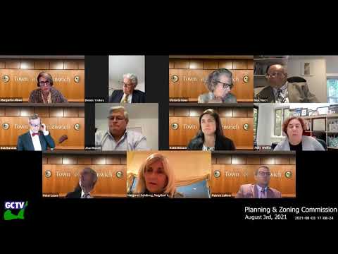 Planning & Zoning Commission, Auggust 3, 2021