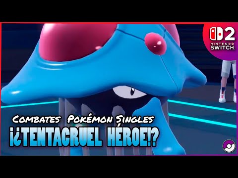💧¡¿TENTACRUEL HÉROE?!💧 ~ COMBATES POKÉMON Escarlata y Púrpura en NINTENDO SWITCH 2.