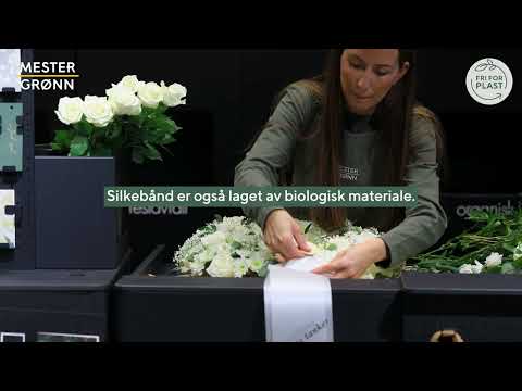 Begravelsesprodukter helt frie for plast