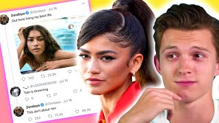 Zendaya SHADES BOYFRIEND Tom Holland in THIS NOW-DELETED Twitter pic + AVOIDS DATING in interview