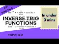 Inverse Functions and Trigonometric Equations