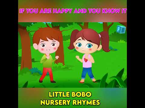 If You Are Happy And You Know It Children Rhymes | Clap Your Hands Song | Flickbox Songs  #shorts