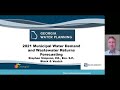 Water Demand and Wastewater Forecasting
