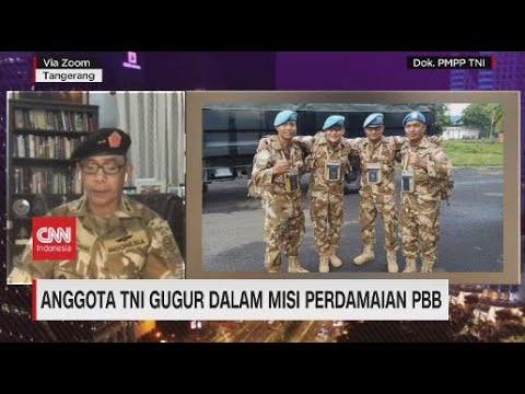 Kronologi Anggota TNI Gugur dalam Misi Perdamaian PBB