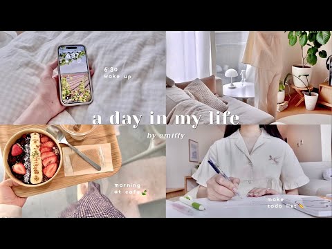 6:30に起きて、やりたいことリストを全て叶える休日の過ごし方｜朝活カフェ🏃‍♀️📖 お菓子作り🍪