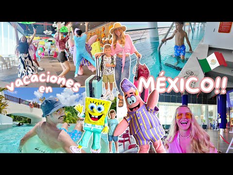 🇲🇽 MÉXICO VLOG: Así es Hotel NICKELODEON en RIVIERA MAYA 😍 Todo incluido + PARQUE  ACUÁTICO 😱