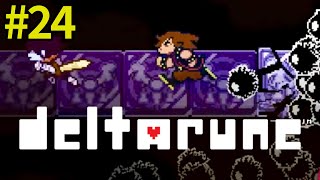 #24【DELTARUNE】装備は整った！chapter4はまだ続くのか⁈【DELTARUNE RPG LIVE】#QKFG #vtuber
