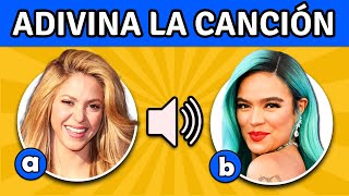 ¡Adivina el CANTADOR por CANCIÓN! 🎶 Adivina Quién Canta pt 5🎤