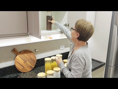 Reforma da cozinha, sem quebra quebra, reagindo ...