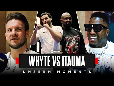 Fight Week UNSEEN Moments 😲 | EXCLUSIVE footage You DIDN’T See | Whyte vs Itauma 🔥