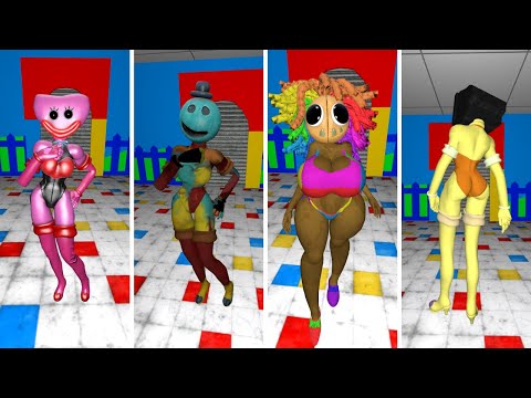 BEAUTY NEW CONTEST MISS Doey The Doughman LOVE STORY on MEGA PARTY Poppy Playtime CHAPTER 5