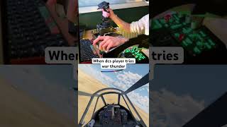 DCS player tries War Thunder Simulator Battles #warthunder #dcs #gaming #aviation